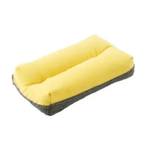 Carrand 45116X 2-Sided Glass and Mirror Sponge, Yellow/Gray