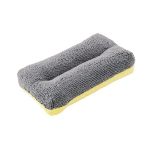 Carrand 45116X 2-Sided Glass and Mirror Sponge, Yellow/Gray - view 2