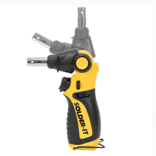 Solder-It Soldering Iron Butane Torch Hot Air Blower 8 Soldering Tips (PRO-15)