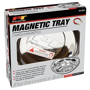 Performance Tool W1264 Magnetic Tool Tray, Silver - view 2