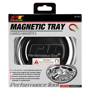 Performance Tool W1264 Magnetic Tool Tray, Silver - view 4