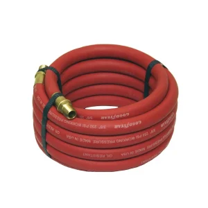 Goodyear 12175 15′ x 3/8″ Rubber Air Hose 250 PSI