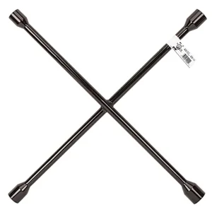 Performance Tool W1 Silver 20″ SAE/Metric 4-Way Cross Lug Wrench