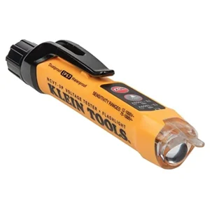 Klein Tools NCVT3P Dual Range Non Contact Voltage Tester, 12 – 1000V AC Pen