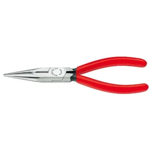 Knipex Long Nose Pliers with Cutter 6 1/2″ (KNP2501160)