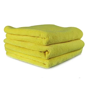 Chemical Guys Yellow Workhorse Microfiber Towel (MICYELLOW03)