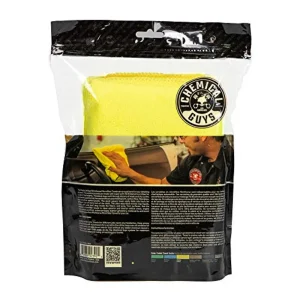 Chemical Guys Yellow Workhorse Microfiber Towel (MICYELLOW03) - view 3