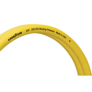GRIP 12182 Rubber 25′ X 3/8″ GY Yellow Air Hose 250 - view 2