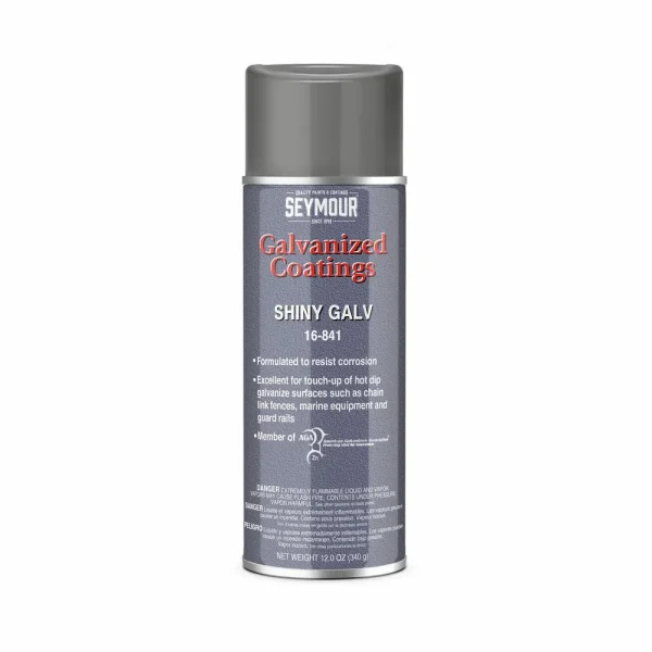 Seymour Galvanized Coatings Spray Paint, Shiny (16-841)