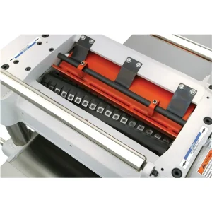 Shop Fox 15″ Planer with Helical Cutterhead 3 HP Motor Two-Speed Gearbox (W1863) - view 2