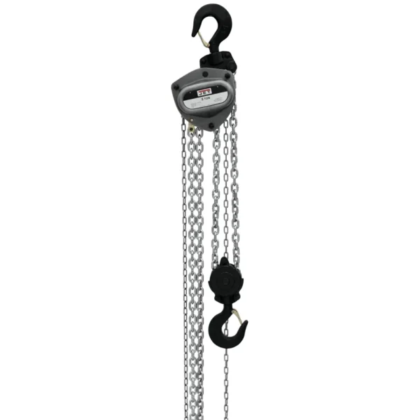 Jet L-100-500WO-15 5T Hoist w/ 15′ Lift & Overload Protection (208115)