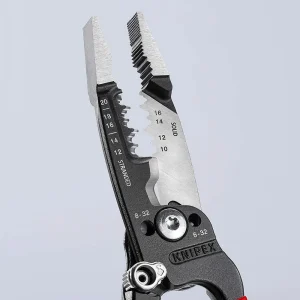 KNIPEX 8-inch Forged Wire Strippers (13728) - view 4