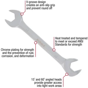 Sunex Tools 14-Piece Metric Angle Head Wrench Set (9914MA) - view 2