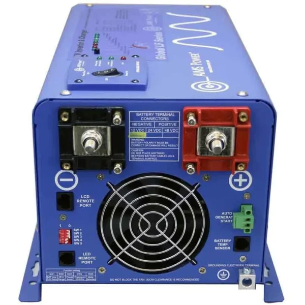 AIMS Power 4000 Watt 12V Pure Sine Inverter Charger (PICOGLF40W12V120V)