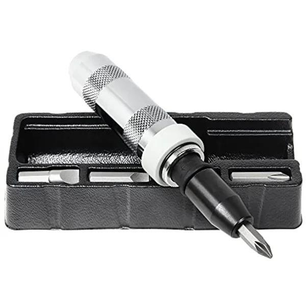 Powerbuilt 648002 1/2 Inch Drive Impact Driver Set Extractor Tool, Slotted