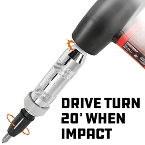 Powerbuilt 648002 1/2 Inch Drive Impact Driver Set Extractor Tool, Slotted - view 3