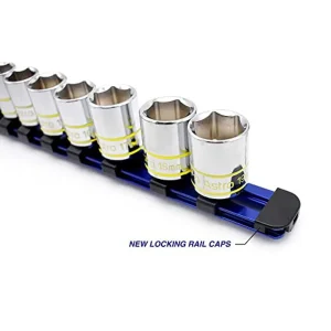 Astro Pneumatic 43-Piece Hi-Vis Glowing SAE Socket Set Shallow & Deep Metric (4143) - view 2