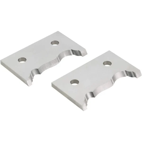 Shop Fox High Speed Steel Chair Rail Moulding Knives 3 Inch Set of 2 (D3341)
