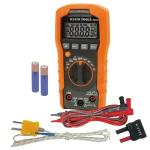 Klein MM400 Digital Multimeter, Auto-Ranging, 600V