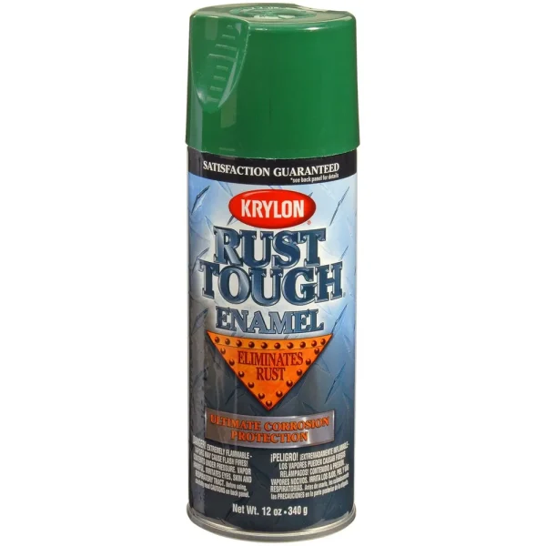 Dupli-Color 12oz Forest Green Krylon Rust Tough Enamel Paint (RTA9215)