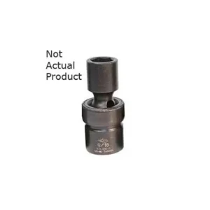 K Tool 33518 Impact Socket, 1/2″ Drive, 9/16″, 6 Point, Flex, Shallow