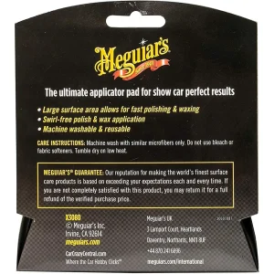 Meguiars X3080 Even Coat Microfiber Applicator Pads – 2 Pack - view 2