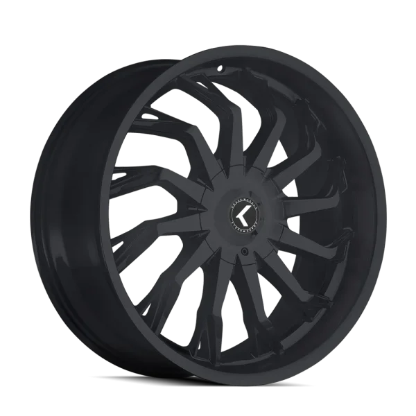 Kraze Scrilla KR142 Satin Black Wheels