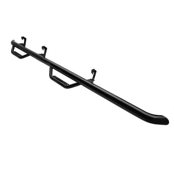 Smittybilt 19C GM 1500/2500/3500 Crew Cab Nerf Step Textured Round Black (SMBC1980CC-TX)