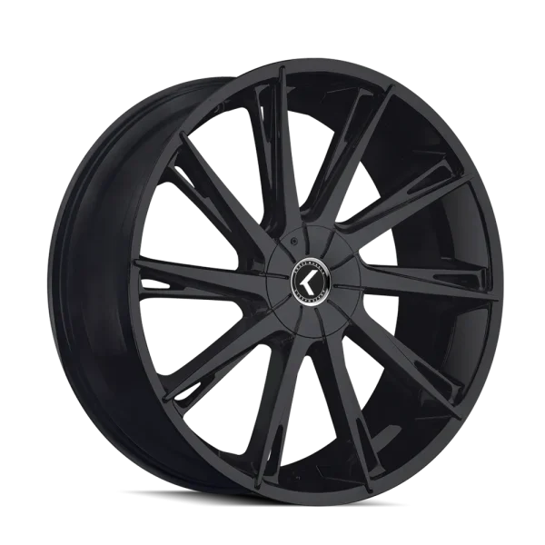 Kraze Swagg KR144 Satin Black Wheels