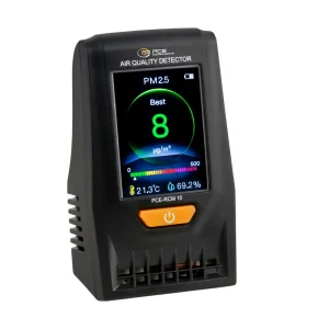 PCE Instruments Thermometer with PM2.5 PM10 Monitoring (PCE-RCM 10)