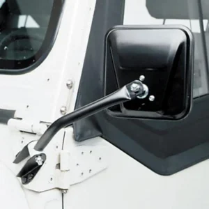 Smittybilt CJ5 & CJ7 Side Mirrors – Black (SMB7617)
