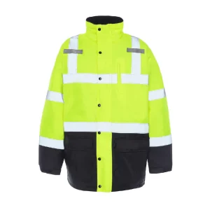 Utility Pro Yellow HiVis Contractor Jacket