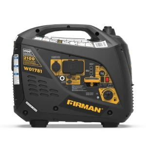 Firman Gas Inverter Portable Generator 2100/1700W Recoil Start 50 ST CAN (W01781)