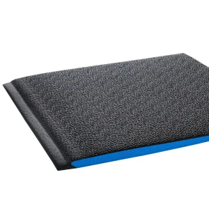 Crown Matting Wear-Bond Comfort-King Pebble-Surface 3’x12′ Black (WB Z312KP)