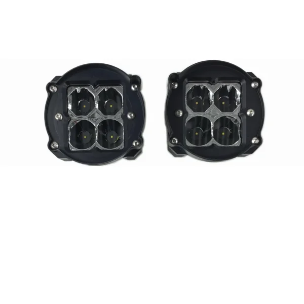 Heretic Toyota Tacoma (2012+) LED Fog Light Kit – Clear Lens – Combo Beam (HRTC56003)