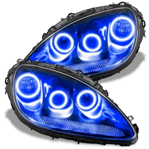Oracle Lighting 2005-2013 Chevrolet C6 Corvette Triple Halo Headlight Kit (2683T-001, 2683T-330, 268 - view 2