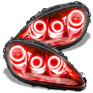 Oracle Lighting 2005-2013 Chevrolet C6 Corvette Triple Halo Headlight Kit (2683T-001, 2683T-330, 268 - view 3