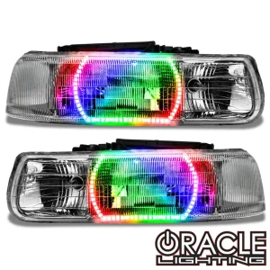 Oracle Lighting 2000-2006 Chevrolet Tahoe/GMC Yukon Pre-Assembled LED Halo Headlights (8166-330, 8166-333, 8166-334, ...