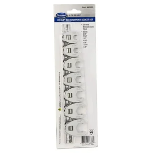 Eastwood 7 Piece 3/8 Inch SAE Crowsfoot Socket Set (60379) - view 3