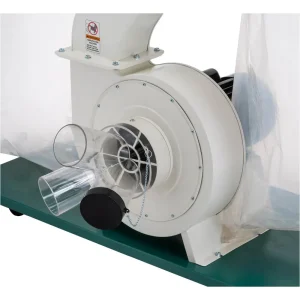 Grizzly Industrial 3 HP Dust Collector with Aluminum Impeller (G1030Z2P) - view 3