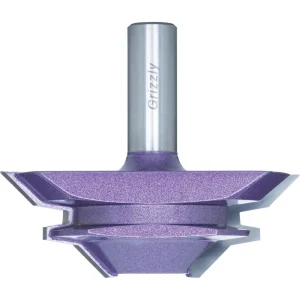Grizzly Industrial Super-Duty Corner Lock Miter Bit, 1/2″ Shank (C1331Z)
