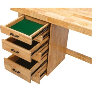 Grizzly Industrial 72″ 6-Drawer Butcher Block Workbench (T34090) - view 3