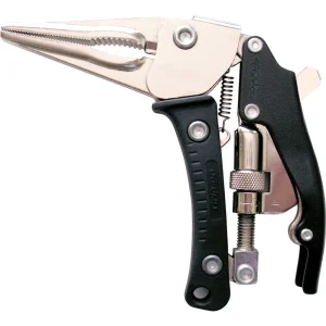 Grip-on 8″ Ergo grip Long Nose Locking Plier (727-08) - view 2
