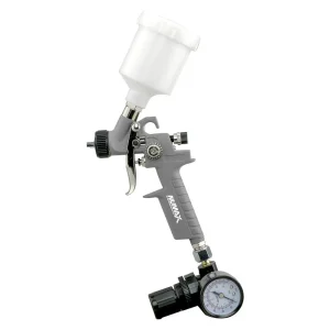 NuMax SPS08 Pneumatic 0.8mm Tip Mini HVLP Gravity Feed Spray Gun with 125cc Plastic Cup (SPS08) - view 2