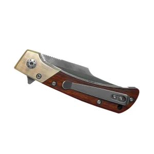Roper Folding BB Buffalo Scout Sandlewood Knife (RP042) - view 4