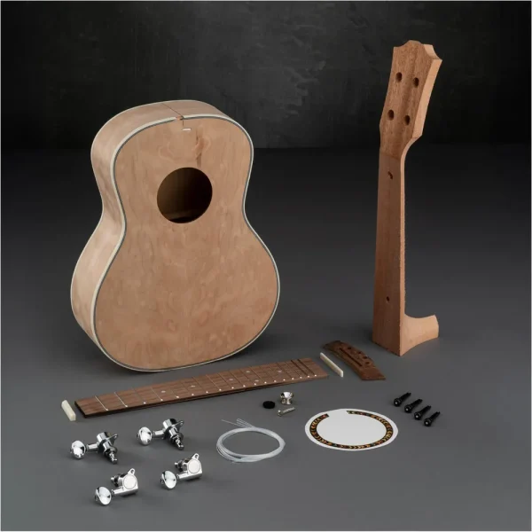 Grizzly Industrial Quilted Maple Ukulele Kit (T33950)