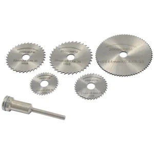 HHIP 6 PIECE HIGH SPEED STEEL SLITTING SAW SET (5071-5000) - view 3