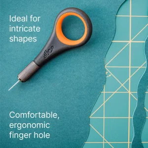 Slice Precision Knife with Unique Handle and Finger Grip, Black (10580) - view 4