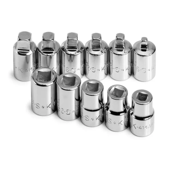 SK Tools 11 Piece 3/8-Inch Drive Pipe Plug Socket Set (19781)