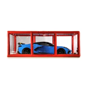 CarCapsule 18′ Red Scorcher Series Showcase Indoor w/Road Emblazoned Floor includes Intellicharger/L - view 3